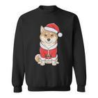 Shiba Inu Santa Claus Christmas Sweatshirt