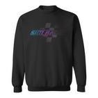 Sim-Racing Oder Sim-Racer Karierte Flagge Sweatshirt