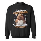 Sorry Mein Capybara Hat Meine Hausaufgaben Gefressen Sweatshirt