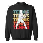 Tennis Tennis Player Boys Children Sweatshirt