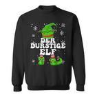 Thirstiger Elf Drinking Celebrations Elf Christmas Sweatshirt