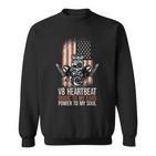 V8 Heartbeat American Muscle Cars Usa Engine8 Muscle Car Sweatshirt