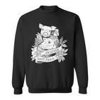 Vegan Friends Not Food Pig eganismegetable Food Sweatshirt