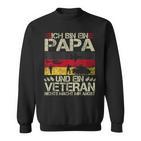 Veteran Father's Day Oak Leaves Soldier And Dad Sweatshirt