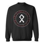 Viking Rune Othala Runic Circle Nordic Mythology Celtic Sweatshirt