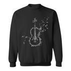 Violin &Iolin Music Notes Musician Sweatshirt