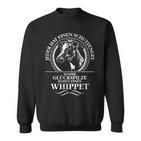 Whippet Guardian Angel Dog Greyhound Dog Saying Sweatshirt