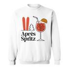 Après Spritz X Aperölchen Spritz & Skifahren Skifahrer Ski Sweatshirt