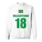 Brazil Party & Sauf Jersey For Malle Holiday Party Crew Yellow Sweatshirt