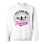 Cheerleading Cheerdance Aus Dem Weg Ich Muss Zum Training German Sweatshirt