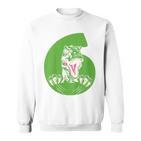 Children's 6Th Birthday Boy 6 Years Dino Dinosaur Birthday Sweatshirt