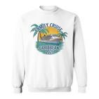 Family Cruise Caribbean 2025 Nautical Adventure Souvenir Sweatshirt