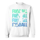 Football Player Children's Boys' Long-Sleeved Sweatshirt