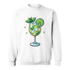 Hugo Spritz Holunder Sommer Sekt Prosecco Team Cocktail Sweatshirt