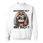 Ich Hasse Menschen Was Stimmt Denn Mit Dir Nicht Sweatshirt