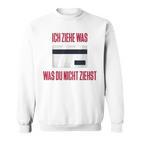 Ich Ziehe Was Du Nicht Ziehst Slogan Tekk Hardtekk Raven Sweatshirt