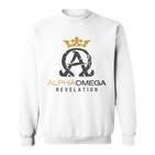 Jesus Christ Alpha And Omega Book Revelation Sweatshirt