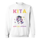 Kinder Kita Abgänger 2025 Schulkind Einschulung Schule Bye Bye Kiga Sweatshirt