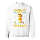 Kinder Seepferdchen 2025 Frühschwimmer Abzeichen Sweatshirt