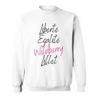 Liberte Egalite Wildberry Lillet Wein Sommer Cocktail Malle Sweatshirt