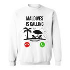 Maldives Calls Souvenir Holiday Travel Summer Sweatshirt