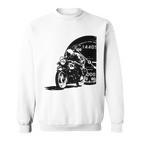 Motorcycle Heartbeat Biker Line Frequency Motorcycle Sweatshirt