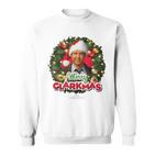 National Lampoon's Christmasacation Merry Clarkmas Blue Sweatshirt