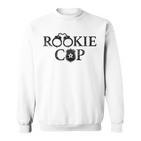 Rookie Novelty Rookie Cop Police Gray Sweatshirt