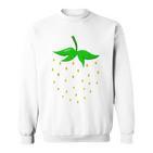 Strawberry Costume Fancy Dress Red Sweatshirt