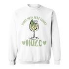 Summer Mein Herz Gehört Hugo Spritz Sekt Elderblüte Wein Gray Sweatshirt