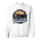 Teneriffa Puerto De La Cruz With Coordinates Gray Sweatshirt