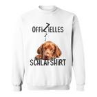 Vizsla Official Sleep With Dog Sweatshirt