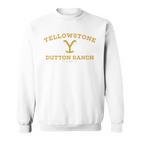 Yellowstone Dutton Ranch Gold Pocket Logo Long-Sleeved S Sweatshirt