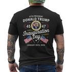 47Th President Donald Trump Housewarming Day Graphic T-Shirt mit Rückendruck