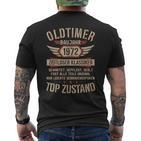 50Th Birthday 50 Yearsintage Car 1972Intage T-Shirt mit Rückendruck