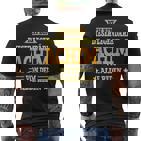 Achim Lustigesorname Namen Spruch Achim T-Shirt mit Rückendruck
