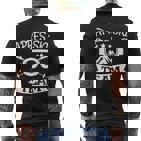 Apres Ski Team Party Snowboard Huts T-Shirt mit Rückendruck