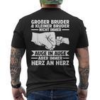 Big Brother And Little Brother T-Shirt mit Rückendruck