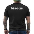 Bisous S T-Shirt mit Rückendruck