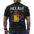 Carnival Costume Carnival Costume Pirate Hat Helau T-Shirt mit Rückendruck