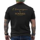 Champion & Pommes C'est Laie T-Shirt mit Rückendruck