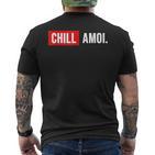 Chill Amoi X Dahoam Hoamat Bayern Culture Chill Mal Fun T-Shirt mit Rückendruck