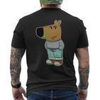 Chill Guy Relaxed Type My New Character Meme T-Shirt mit Rückendruck