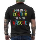 Costume Underwear Jester Cap Fancy Dress Carnival T-Shirt mit Rückendruck