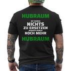 Cubic Capacity Is By Nothing To Replace Except With Even More T-Shirt mit Rückendruck