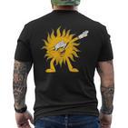 Dabbing Sun Summer Fun T-Shirt mit Rückendruck