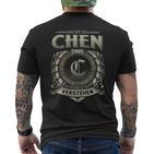 Das Ist Ein Chen Ding Chen Name T-Shirt mit Rückendruck