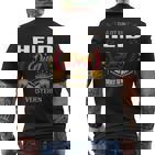 Das Ist Ein Heid Ding Das Würdest Du Nicht Verstehen Heid Name T-Shirt mit Rückendruck