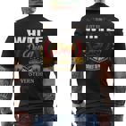 Das Ist Ein White Ding Das Würdest Du Nicht Verstehen White Name T-Shirt mit Rückendruck