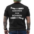 Dentist Dental Helper Dental Technician T-Shirt mit Rückendruck